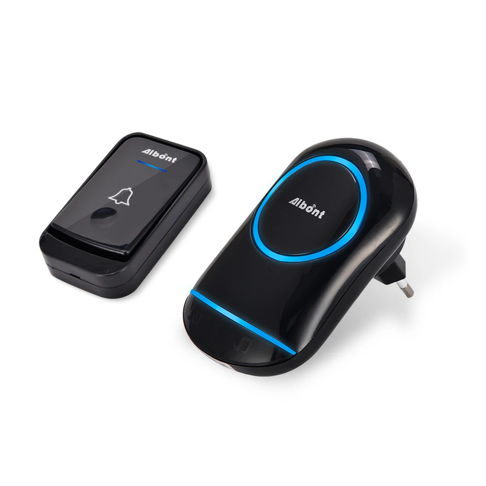 Беспроводной дверной звонок, 200 м, без проводов, кинетический дизайн