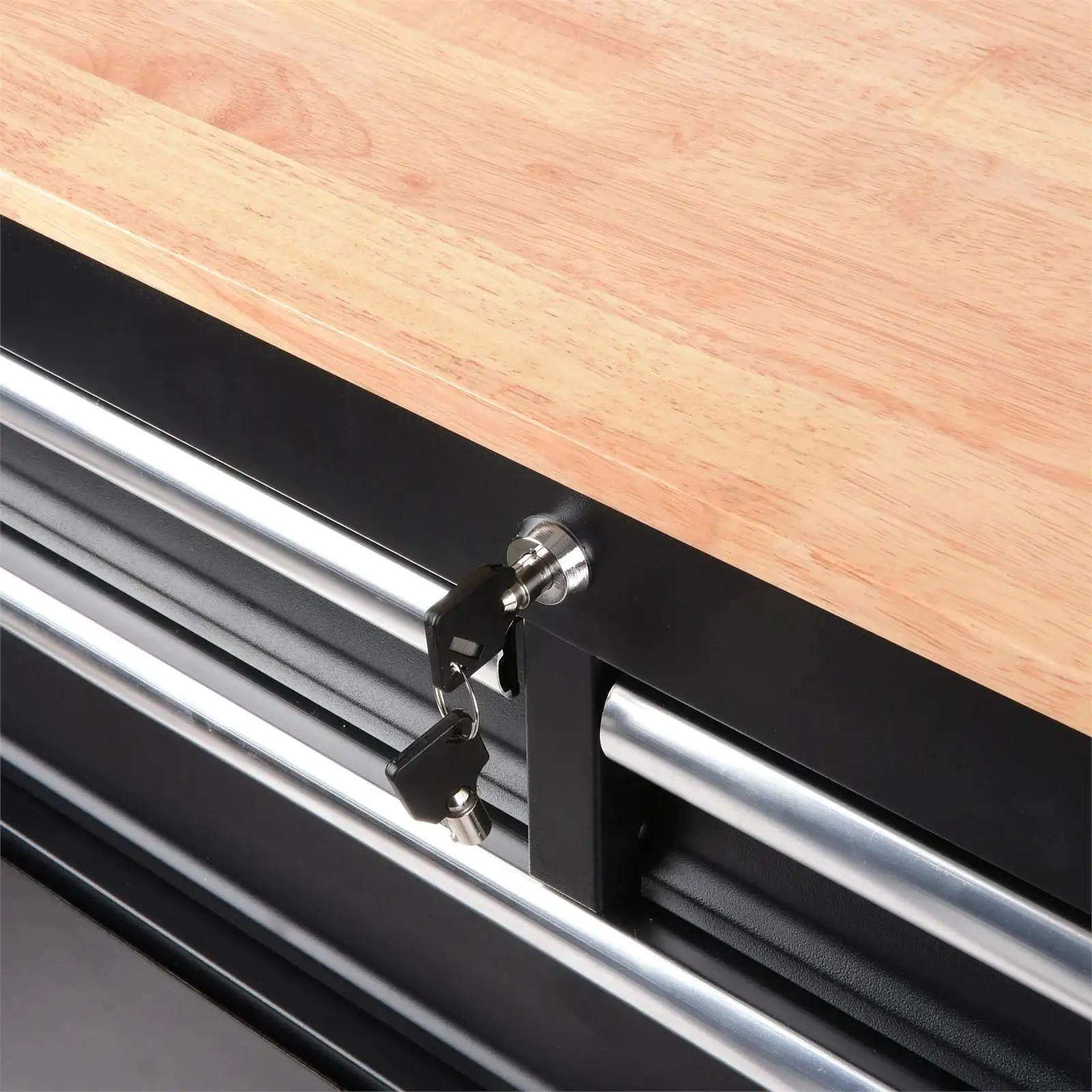 Durable Cheap Heavy Duty Metal Workbench Drawer Trolley Garage Tool Cabinet with Caster manufacture