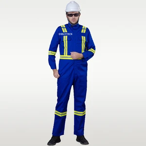 Custom Work Clothes Fluorescent Reflective Safety Clothing Workwear Insulated Coverall Suits Workwear