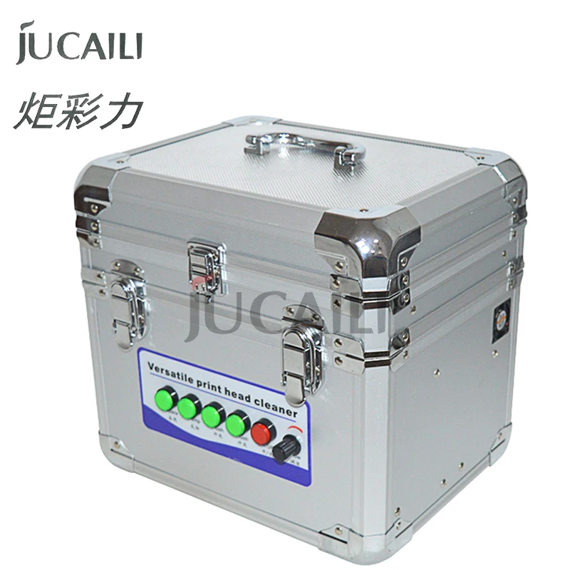 Jucaili Professional Ultrasonic Printhead Cleaner for Epson XP600 DX5 DX7 4720 I3200 I1600 Print Head Versatile Cleaning Machine