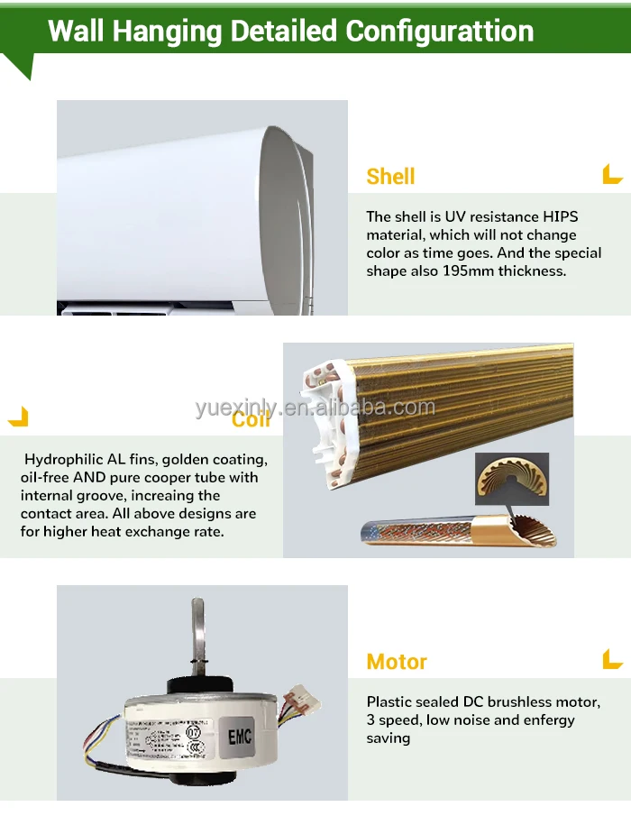 Fan Coil Unit, Wall, 5.42kw - detail 6