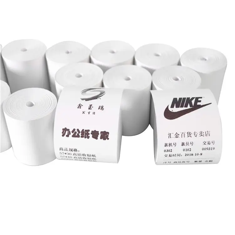 Cheap and Easy to Use Printing clear 80mm Thermal Paper Suitable for Various Fields