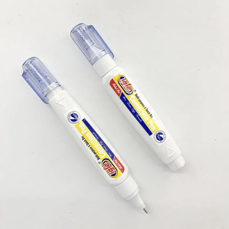 Wholesale Ecofriendly Correction Fluid Pen Multipurpose Correction Fluid For School And Office