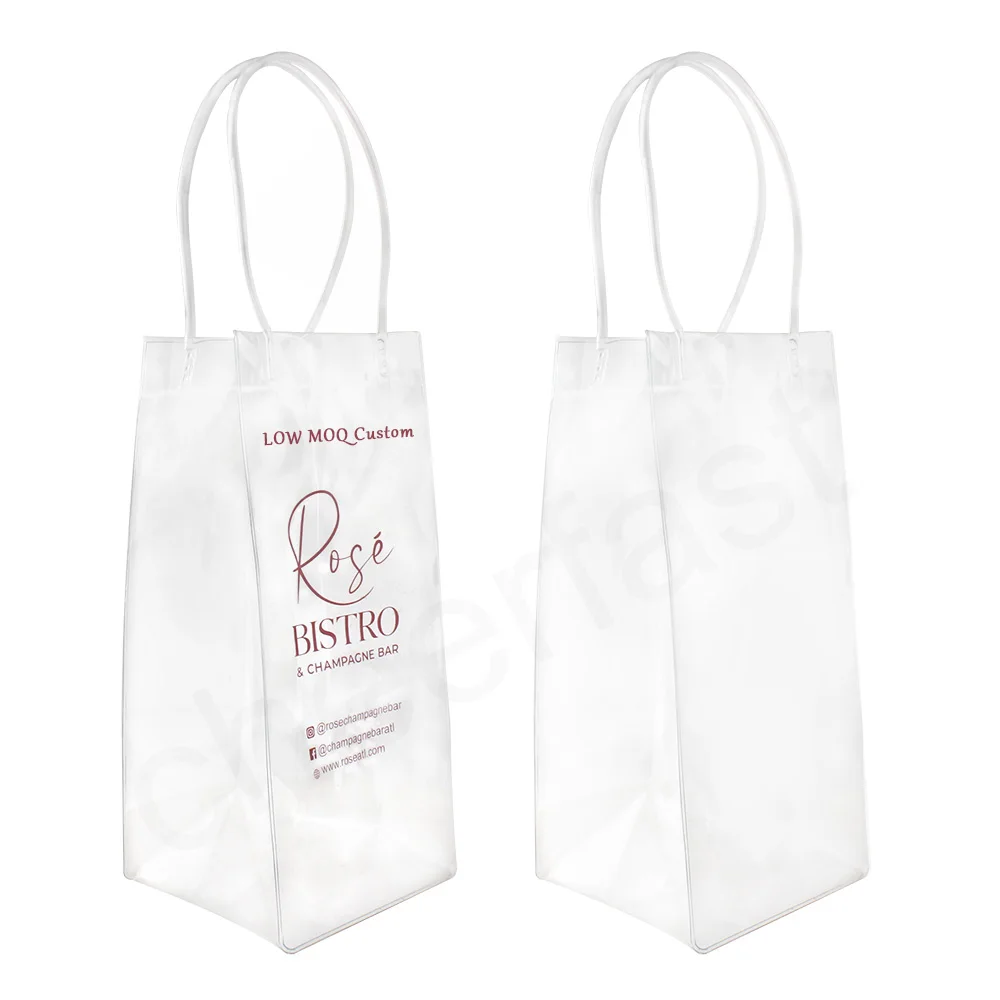 Custom Clear PVC Tote Bags  Printed Tote Bags with Logo