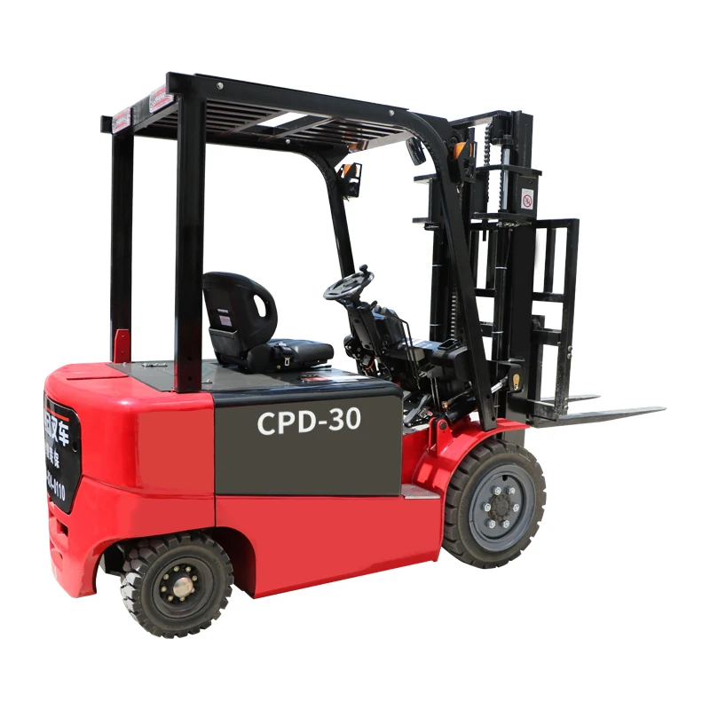 Electric Hydraulic Forklift Truck 1ton 1.5ton 2ton 2.5ton 3ton 4ton Capacity Montacarga Electrico with Core Motor Component