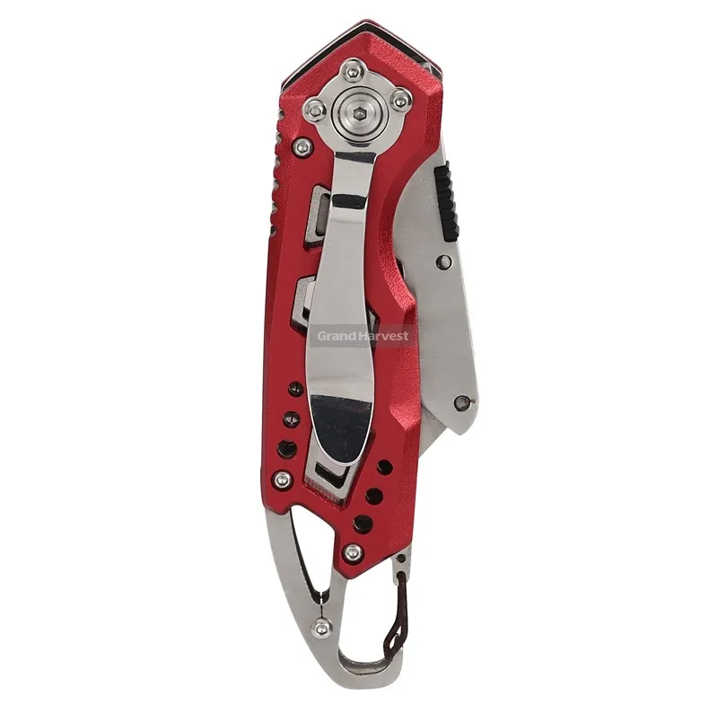 Heavy Duty Box Cutter Pocket Folding Retractable Blade Utility Knife