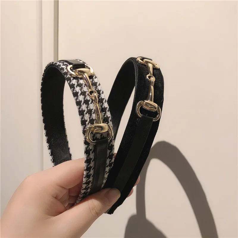 Lattice Makeup Hair Bands for Women Luxury European and American Style Non- Metal+Plastic Hair Accessories with Flowers