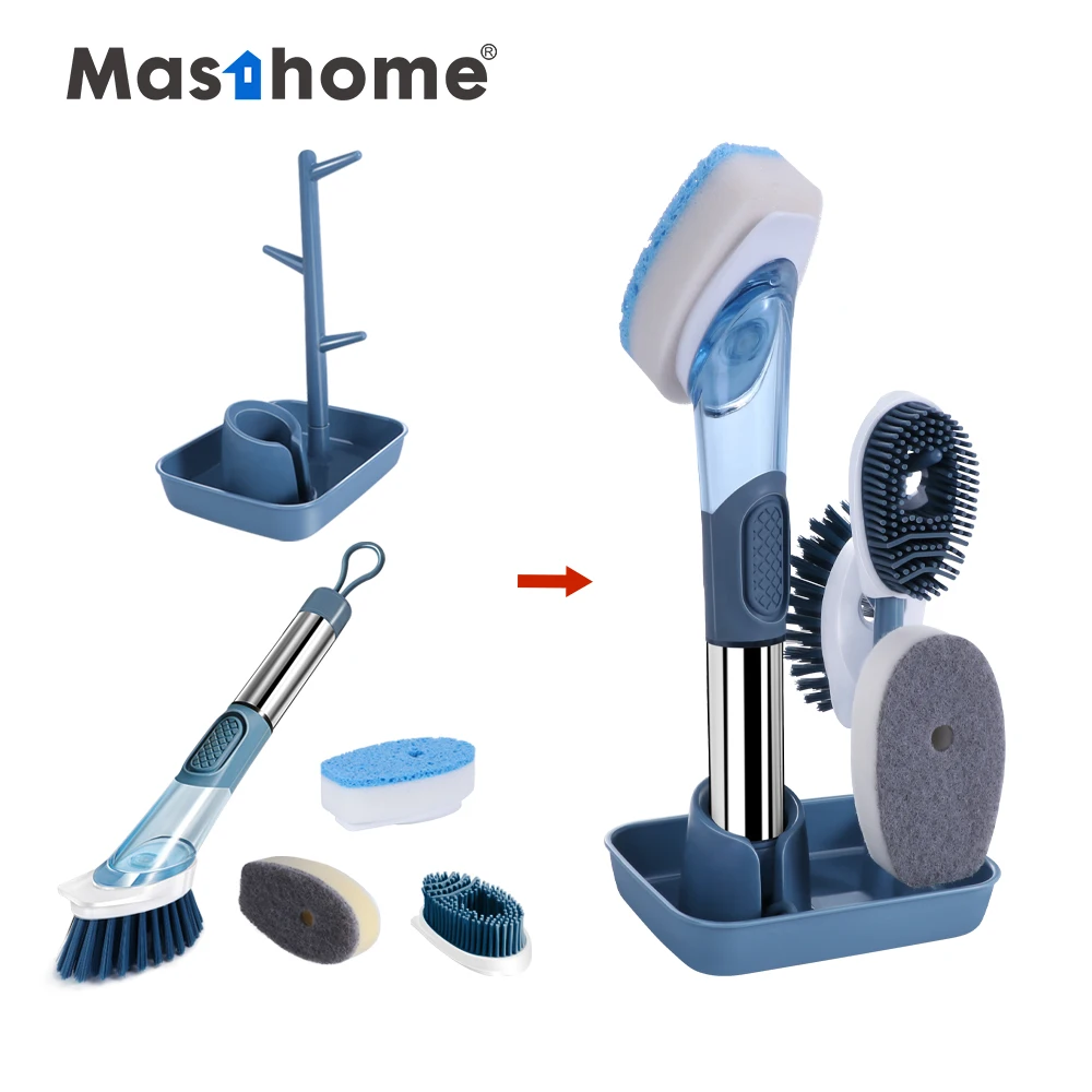 Masthome Smart Kitchen Cleaner 3 Replaceable Cleaning Head Soap ...