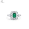 18K White Gold