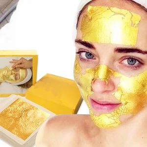 For Spa Face Skin Care Masks Whitening Moisturizer Anti-wrinkle Beauty Anti Aging Lifting OEM ODM 24K Gold Foil Facial Mask