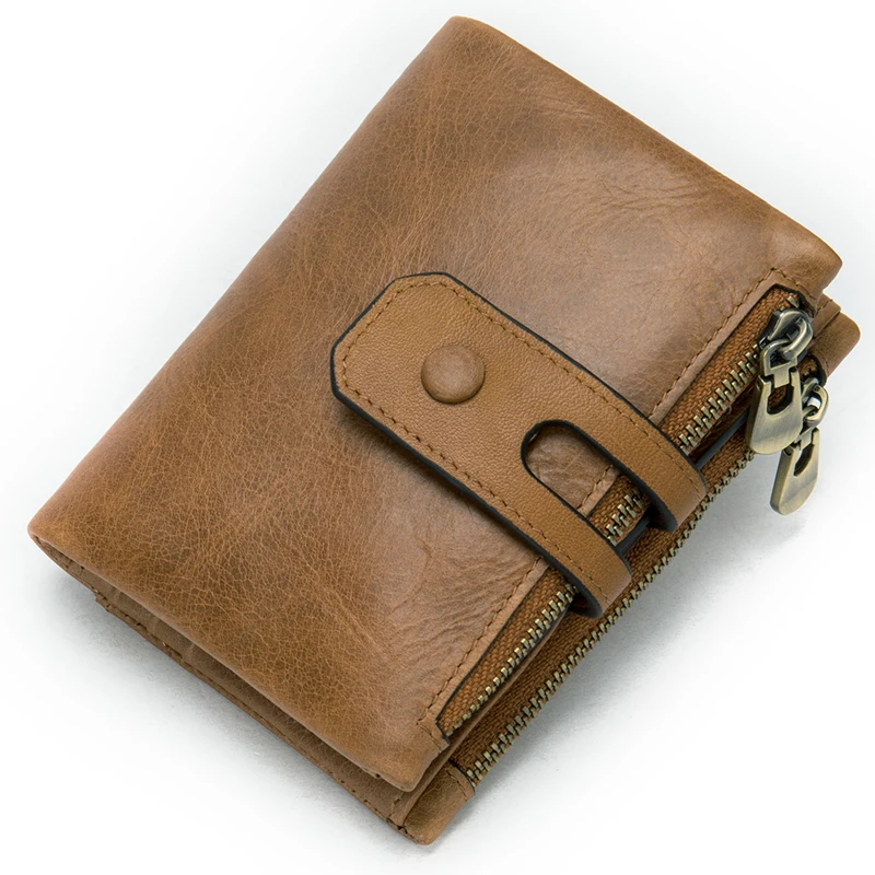 Wholesale Accept Custom Logo Low Moq 8562 Leather wallet Men Pocket Coin  Purse Minimalist Money Clip Wallet Button billetera para hombre From  m.