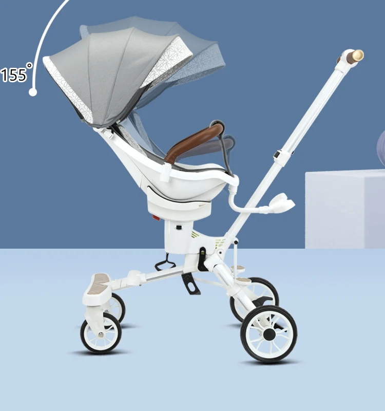 Lightweight small folding Luxury Folding baby carriage multi-functional Baby stroller