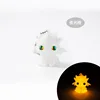 Mignon petit dragon volant-orange lumineux