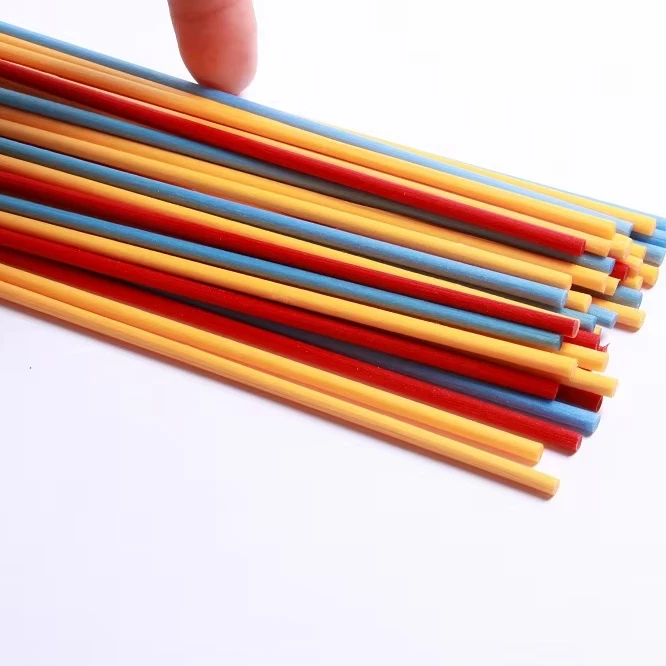2mm 8mm Custom White Black Fiber Stick Home Diffuser Reed Stick Liquid Aroma Perfume Oil Diffuse Sticks