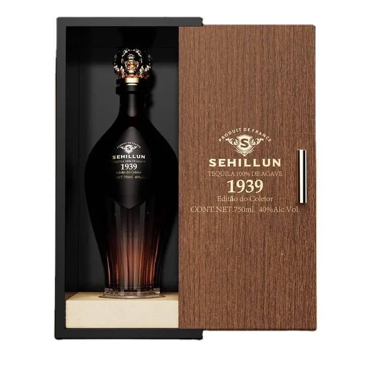 Customized to House Your Private Collection with a Luxuriously Crafted Ceramic Tequila Bottle