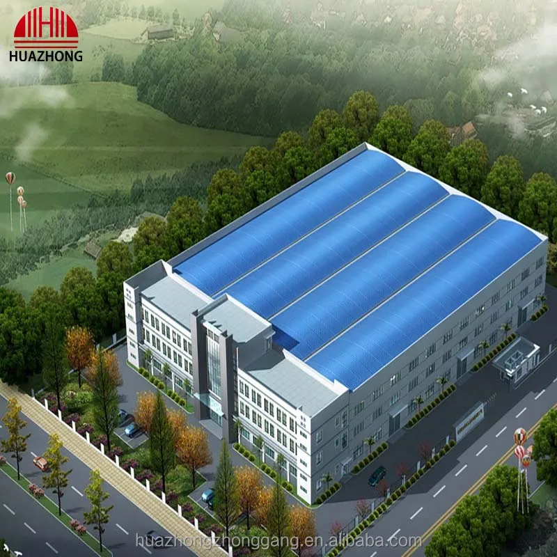 ISO Certified Fireproof Steel Structure Warehouse for Logistics/Manufacturing Quick Installation Garage Sheds Office Buildings