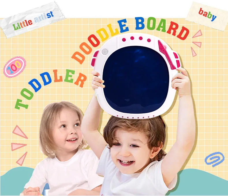 LED Light Music Doodle Board for Kids Factory Custom Design Baby Toy Mini Doodle Board