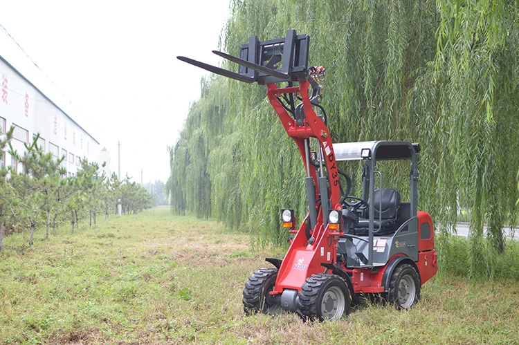 4wd Terrian Wheel Loader Dy35 Hydrostatic Articulated Hoftrac Payloader Front End Loader Buy