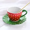 Strawberry - Cup and Saucer