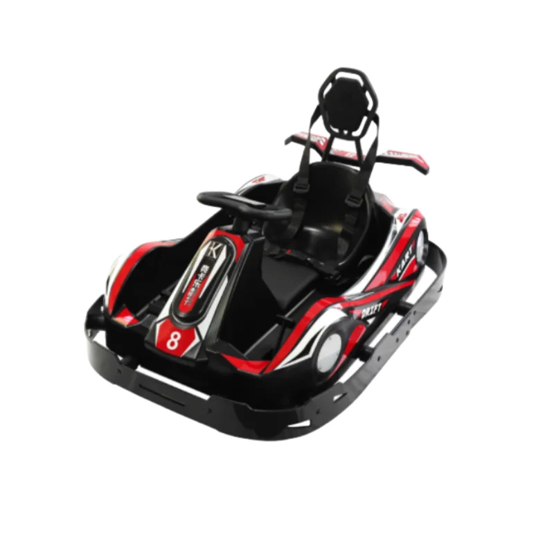 Toptan renkli K7 kira elektrikli Go Kart 27 km/h Off Road yarış