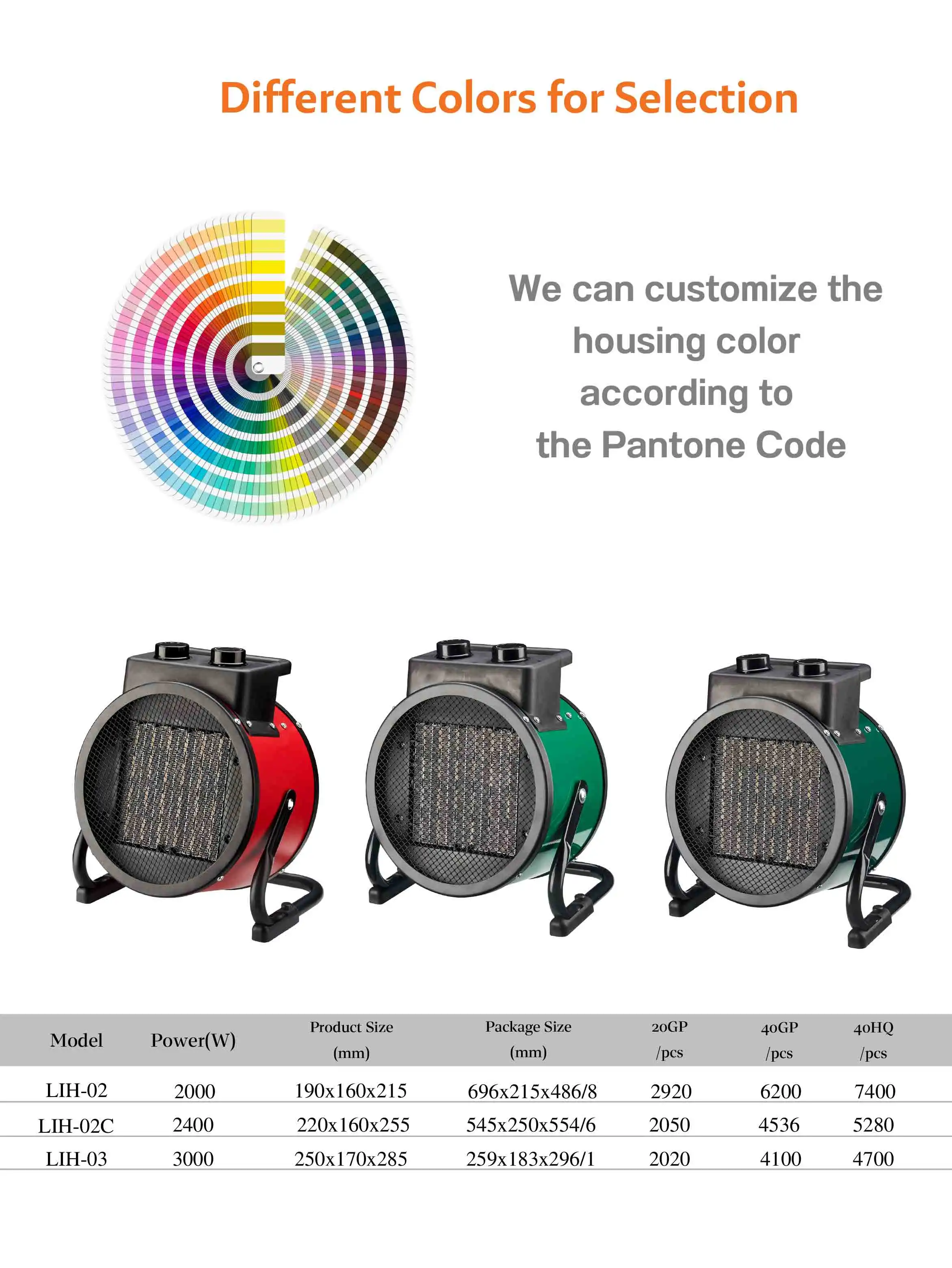 Electric Fan, Portable, 2000W - detail 12