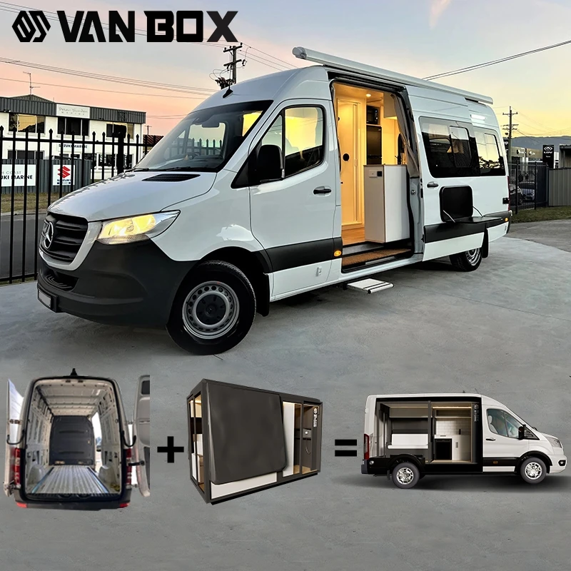 Conversion Retro Vans Cars Luxury Box Truck Conversion Van Box