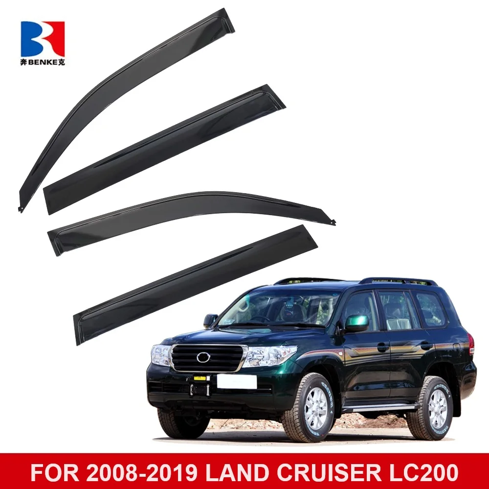 CAR WINDOW VISOR WIND DEFLECTOR for Toyota Land Cruiser