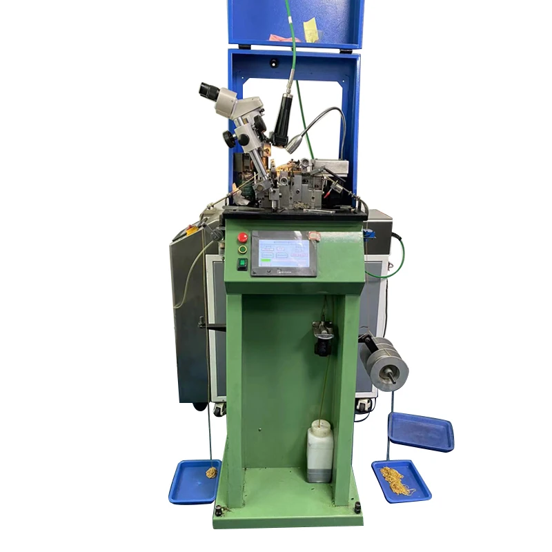 Gold Chain Coupling Machine Automatic Production Line Bismark Chain Making Machine With Laser Soldering