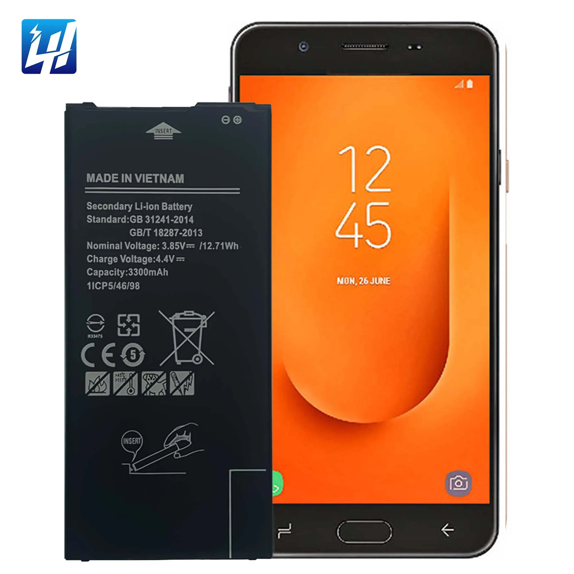 Original Replacement Battery EB-BG610ABE for Samsung Galaxy ON7 2016 J7  Prime J6 Plus J4+ Plus J7 Max G610 J6+ Battery