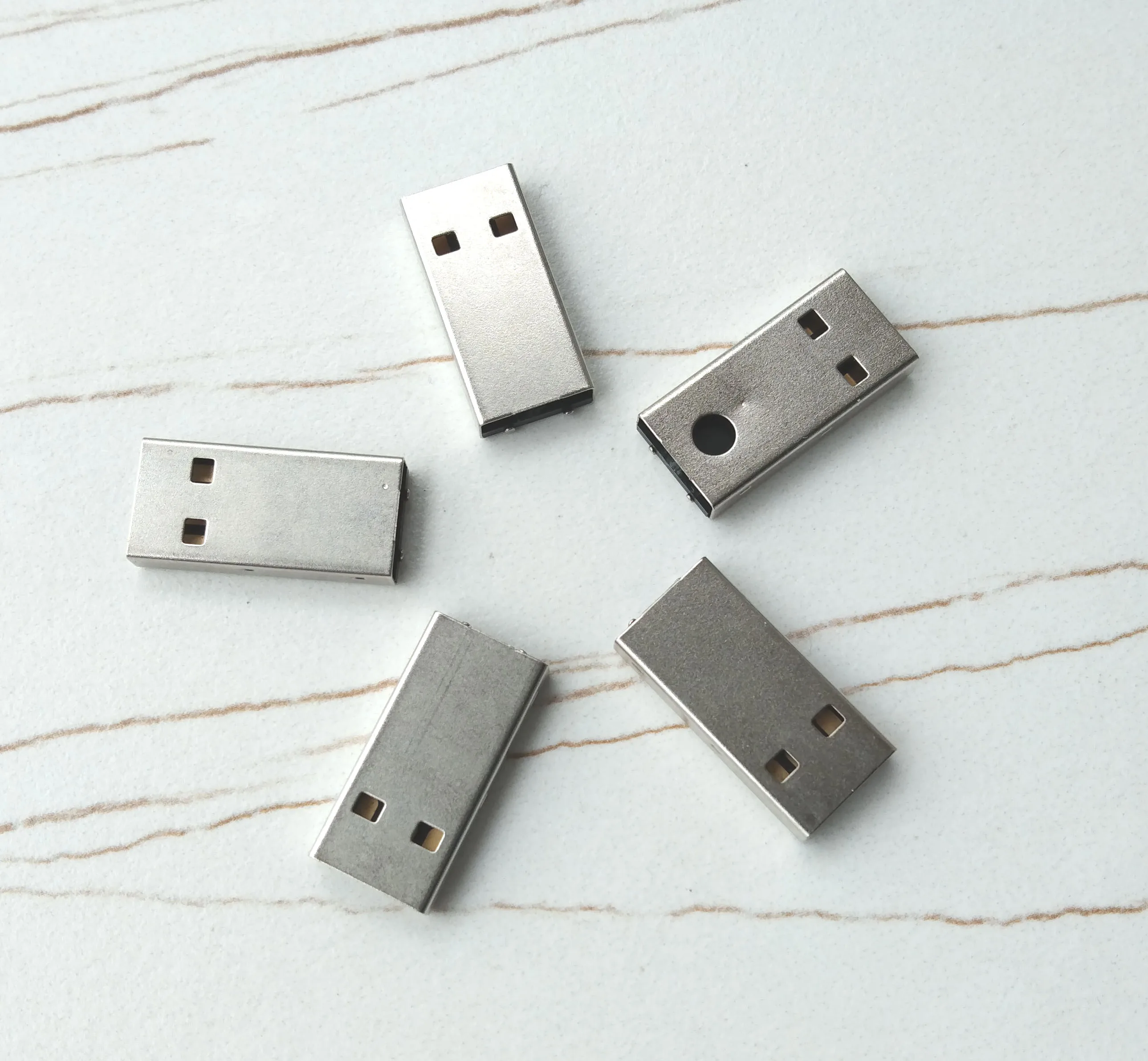 Customized Micro Pendrive UDP Chips with Metal Sleeve and Colorful LED for Glass Crystal USB Flash Memory Sticks Pen Drive