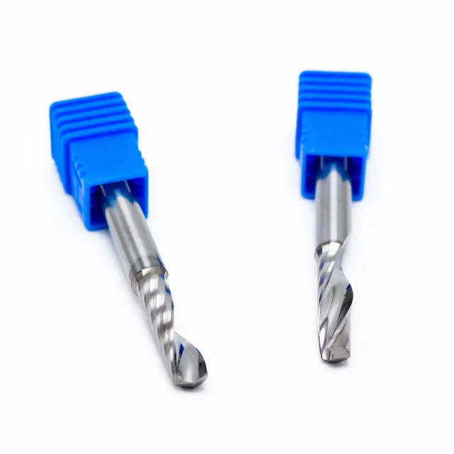 Factory Customized Carbide End Mills For Acrylic Spiral Router Bit Wood