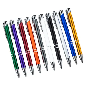 P5000 Custom Ballpoint Pen Custom Stationery Cheap Aluminum Ballpoint Pen Wholesale Promotion Ballpoint Ball Custom Ball Pen