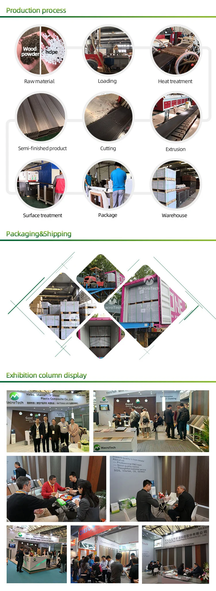 Sound proof 3d wall panels wood plastic composite decking wall cladding for outdoor