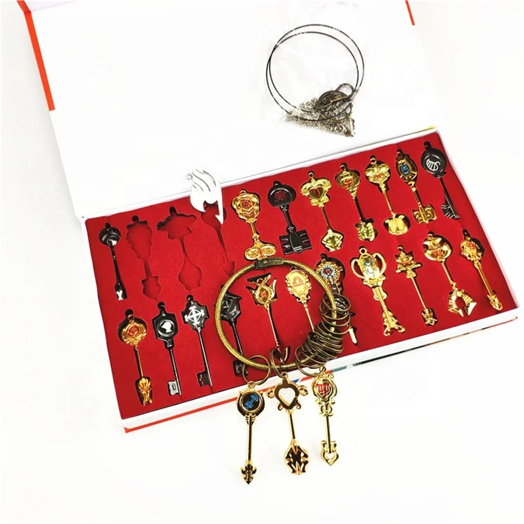 Rulercosplay Fairy Tail Lucy Key of the Zodiac Cosplay Keys (18pics) + Key  Chain