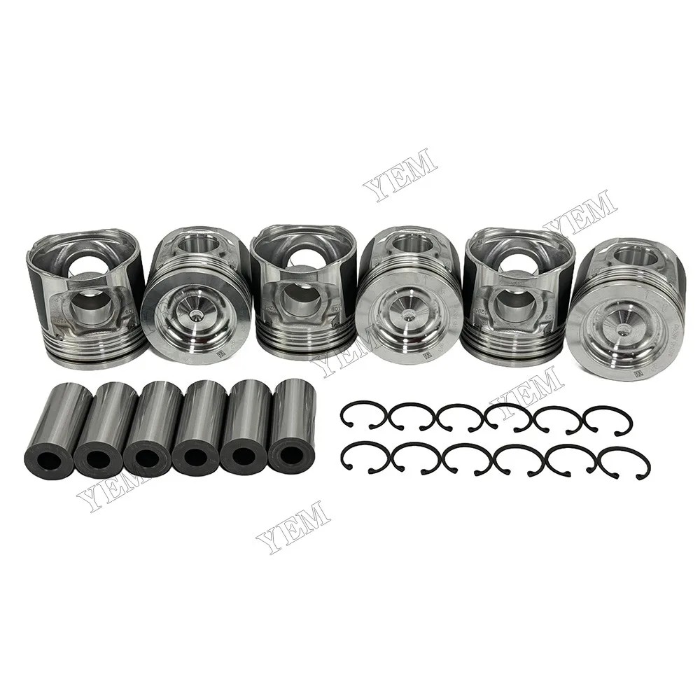 Piston Kit T415832 493-3262 4452945 436-7786 Fit for Perkins Engine 2