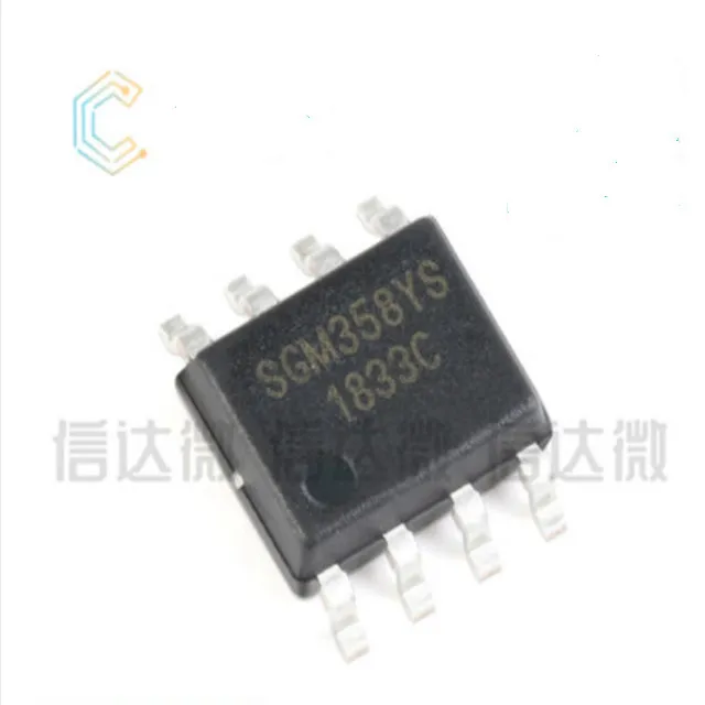 2Pcs SGM358YMS/TR MSOP-8 CMOS Operational Amplifier IC
