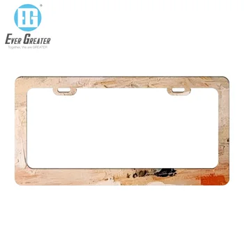 ホット販売カスタム正確な穴の位置アメリカ仕様ナンバープレート