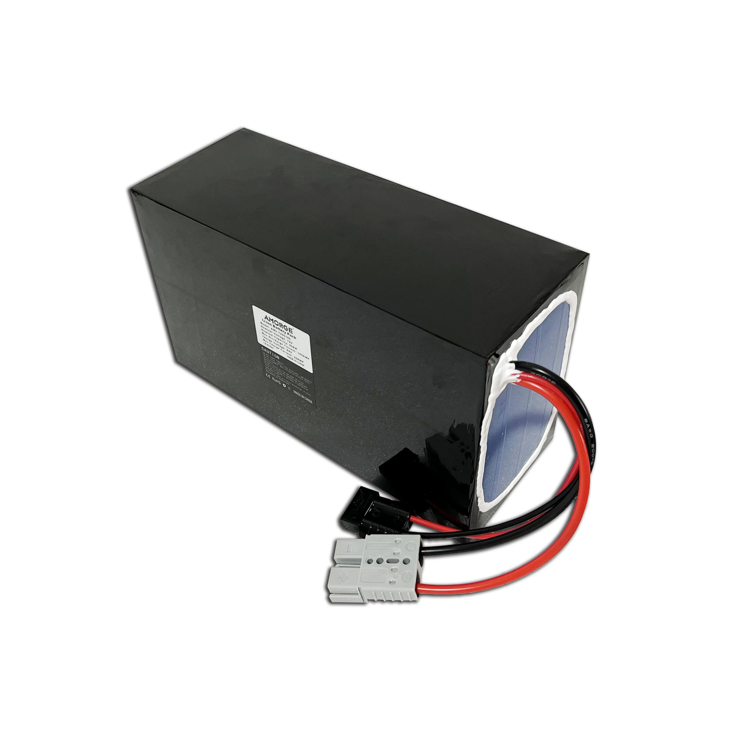 AMORGE  Best Price Customized Battery Pack 48V 60V 72V 50ah 20ah Electric Bicycle Lithium  Battery Pack for  1000w 2000w  3000W