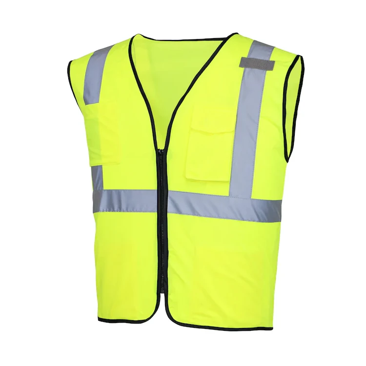 Traffic Safety Vest Reflective Jacket Security Waistcoat Fluorescent Jacket Vest 