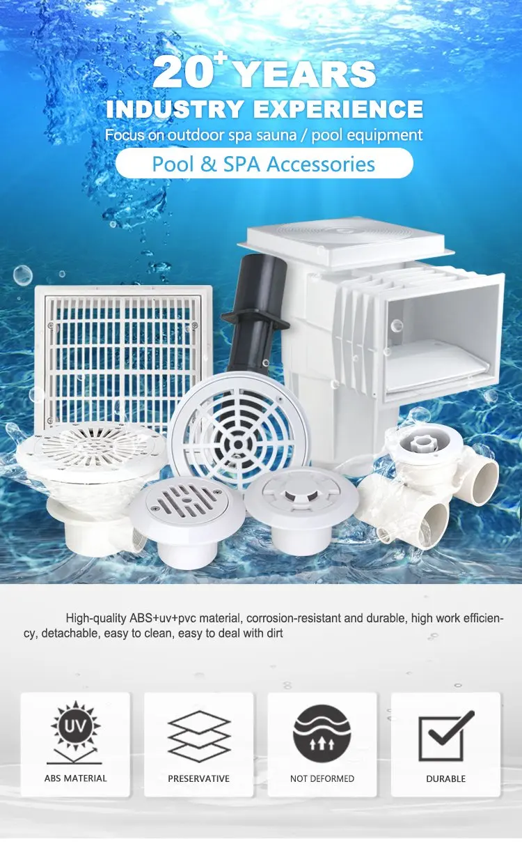 Swimming Pool Plastic Ip68 Underground Waterproof Light Connect Abs