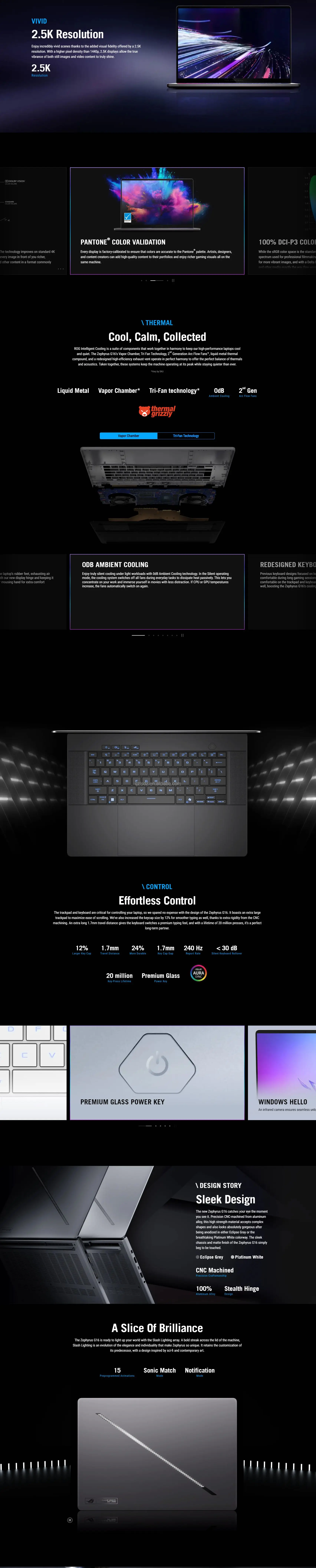 Compact 16-inch gaming laptop form factor