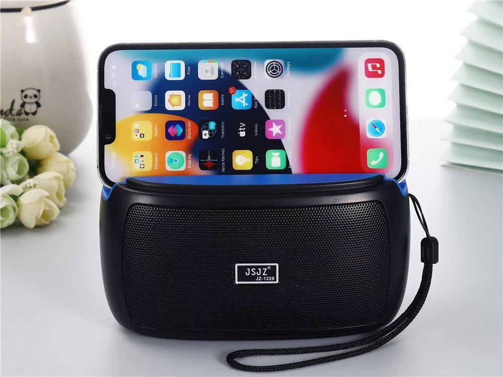 O novo JZ-1228 Solar Energy Blue Tooth Speaker com Suporte para