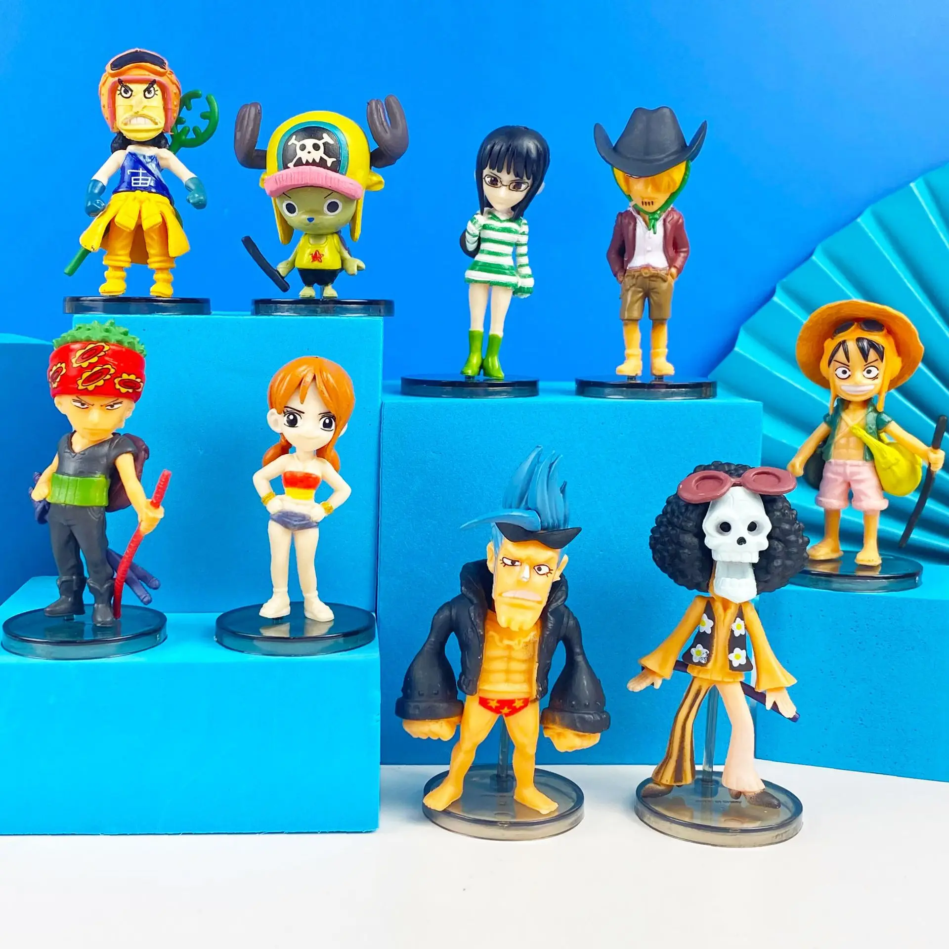 Anime Action Figure One Pieces - Luffy, Zoro, Sanji, Ace