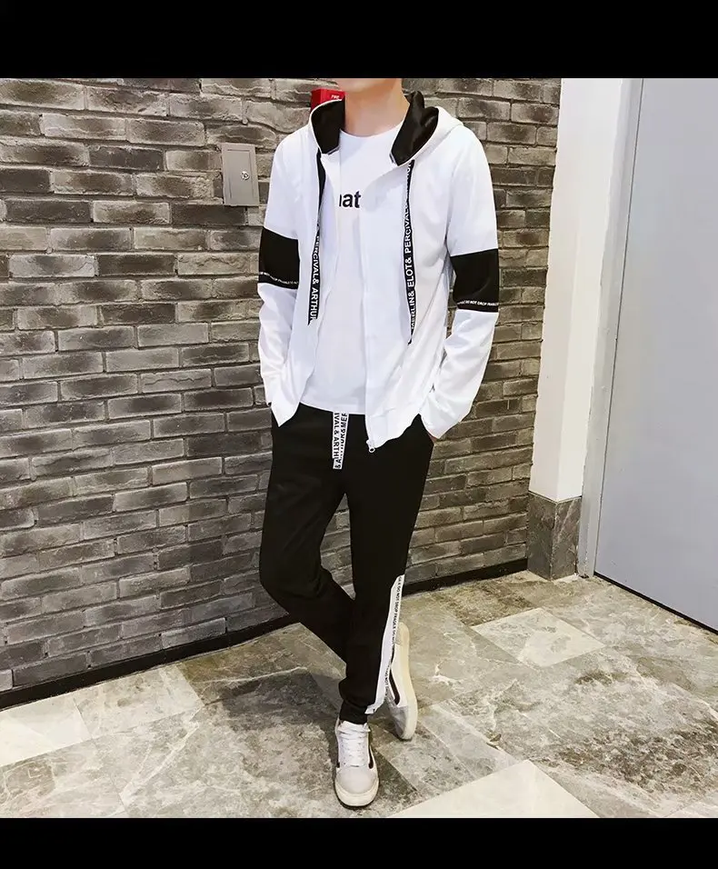 Casual Sports Set For Men Paired With Handsome New Trend Men's Spring ...