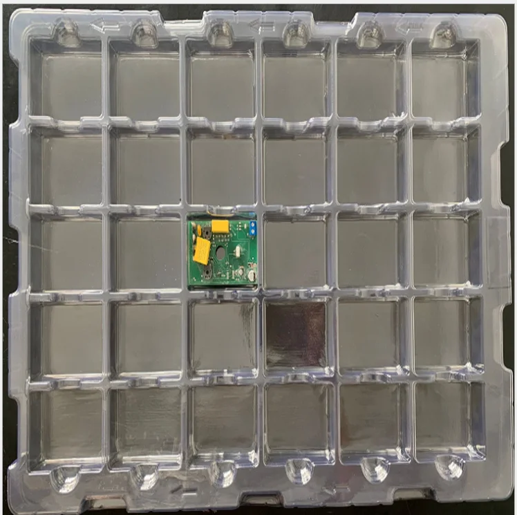 Пользовательские лотки, прозрачная блистерная упаковка, одноразовый лоток, пластиковый лоток для электронной фабрики