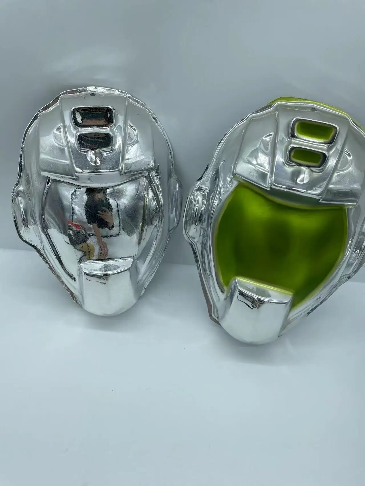 Led Light Realistic Female Mask for Crossdressing Robber Anime Ski Samurai Joker Mask
