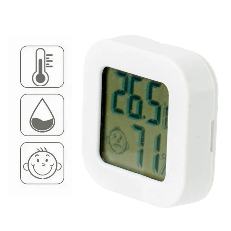 Cheap Mini Digital Room Home Thermometer LCD Digital Temperature Sensor Humidity Meter Thermometer