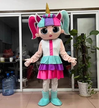 2026 High Quality Custom High Quality LOL Queen Bee Traje Mascot Costumes Unicorn Girl For Sale