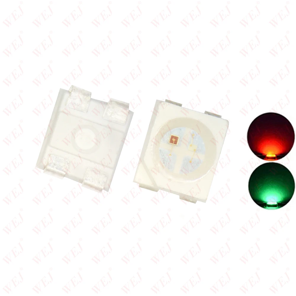 Dual colour red+yellow 3528 Bi-color smd led