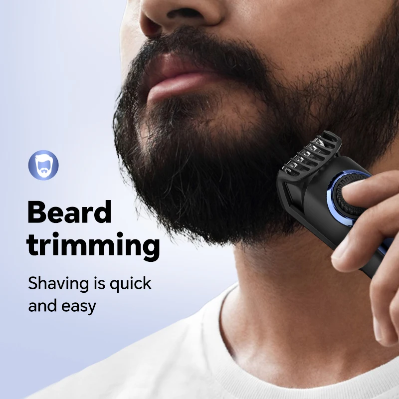 Adjustable Comb Digital Display USB Rechargeable Electric Shaver Beard Trimmer supplier